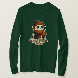 かわいい&温かい冬のイラスト Tシャツ