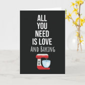 かわいい 焼き菓子 カード専門の ベーカリー パティシエ専門の お菓子屋さん カード (黄色い花)