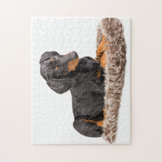 かわいい（犬）ドーベルマン・ピンシェルの子犬 ジグソーパズル