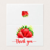 かわいい&甘いちご赤ちゃんシャワー (外部フラット)