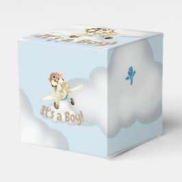 かわいい「男の子だ！」 ベビーシャワー又はカスタム誕生日 フェイバーボックス