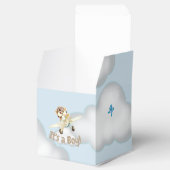 かわいい「男の子だ！」 ベビーシャワー又はカスタム誕生日 フェイバーボックス (オープン)