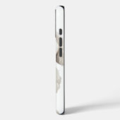 かわいい 白い ビションフリーゼ 子犬 Case-Mate iPhoneケース (裏面 / 左)