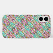 かわいい 白い 色とりどりの 花 Case-Mate iPhone カバー (裏面 (横))