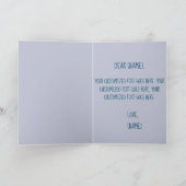 かわいい「私には世界を意味する」誕生日 カード (内部)