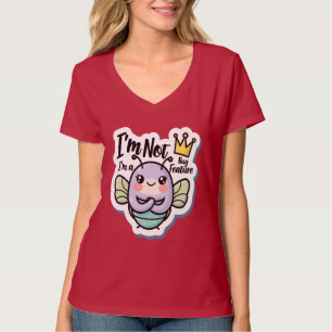 かわいい「私はバグではなく機能です」プログラマー ステッカー Tシャツ