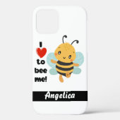 かわいい「私は私になるのが大好き!」私名 Case-Mate iPhoneケース (裏面)