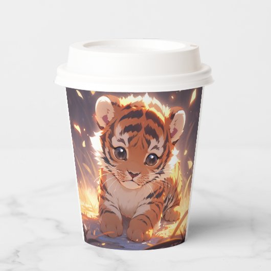 かわいい 紙コップ (正面)