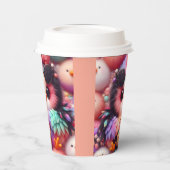 かわいい 紙コップ (左)