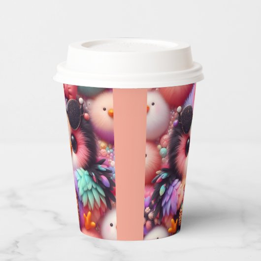 かわいい 紙コップ (左)