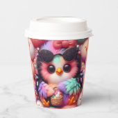 かわいい 紙コップ (正面)