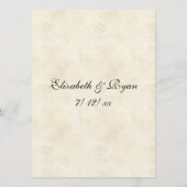 かわいい 結婚アドバイス ウェディングプランナーへ アドバイスカード (裏面)