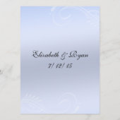 かわいい 結婚アドバイス ウェディング ブライド グルーム アドバイスカード (裏面)