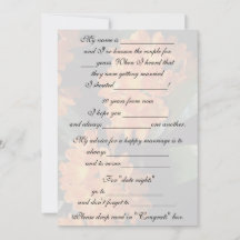 かわいい 結婚アドバイス 花嫁と花婿へ