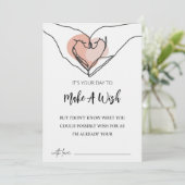 かわいい 誕生日カード メッセージ ラインアート,  招待状 (スタンド正面)