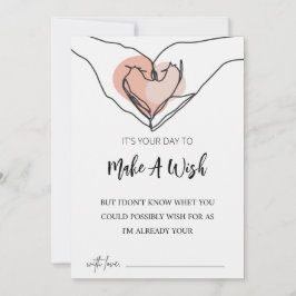 かわいい 誕生日カード 手描きラインアート,  招待状