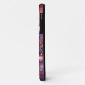 かわいい 赤 ピンク 水彩 花 マウス Case-Mate iPhoneケース (裏面/左)
