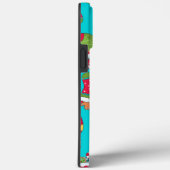 かわいい 青 赤 緑 クリスマス ブーツ柄 Case-Mate iPhoneケース (裏面 / 右)