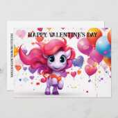 かわいい&面白いバレンタインデー キッズ編 #15 シーズンカード (正面/裏面)