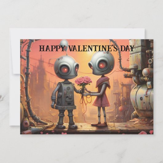 かわいい＆面白い子供のためのバレンタインデー #4 シーズンカード (正面)