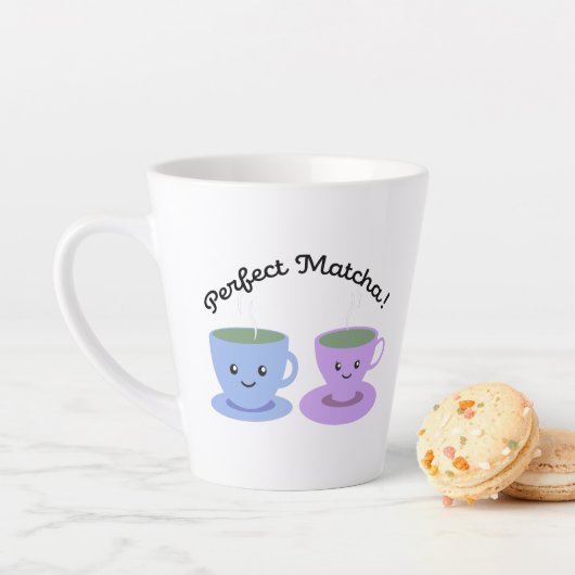 かわいい&面白い完璧な抹茶 カフェラテマグ (インサイチュ)