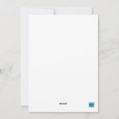 かわいい、面白い「あなたのことは我慢してる」バレンタインデーのカード シーズンカード (裏面)