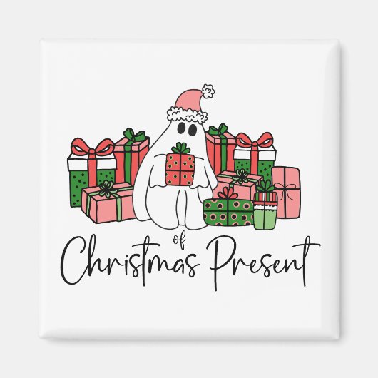 かわいい 面白い クリスマス マグネット (正面)