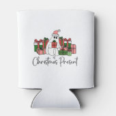かわいい 面白い クリスマス 缶クーラー (裏面)