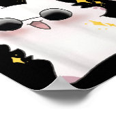 かわいい 面白い 猫 面白い アニメ ミーム えっ 私が一番だよ ゴー ポスター (角)