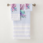 かわいい&魔法のベビーユニコーンと大きな目 バスタオルセット (インサイチュ)