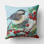 かわいい《鳥》アメリカゴガラバードアート クッション (裏面)