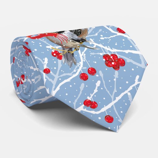 かわいい《鳥》アメリカゴガラロマンス ネクタイ (ロール)