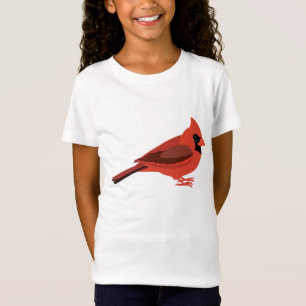 かわいい(鳥)ショウジョウコウカンチョウ Tシャツ