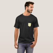 かわいい 黄色 ピンク 小さな ドット シンプル おしゃれ Tシャツ (正面フル)