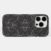 かわいい 黒 白 ツリー パターン Case-Mate iPhoneケース (裏面 (横))