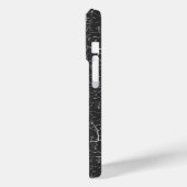 かわいい 黒 白 ツリー 模様 Case-Mate iPhoneケース (裏面 / 左)