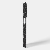かわいい 黒 白 ツリー 模様 Case-Mate iPhoneケース (裏面 / 右)