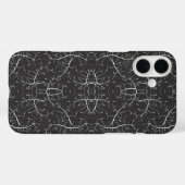 かわいい 黒 白 木 パターン Case-Mate iPhoneケース (裏面 (横))