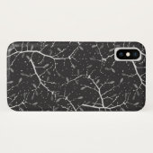 かわいい 黒 白 木 パターン Case-Mate iPhoneケース (裏面(横))