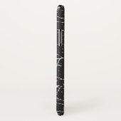 かわいい 黒 白 木 パターン Case-Mate iPhoneケース (裏面/右)