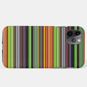 かわいい 黒 色彩 ストライプ Case-Mate iPhoneケース (裏面(横))