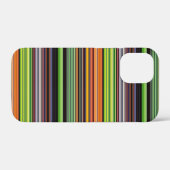 かわいい 黒 色彩 ストライプ Case-Mate iPhoneケース (裏面 (横))