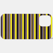 かわいい 黒 黄色 ストライプ Case-Mate iPhoneケース (裏面 / 右)