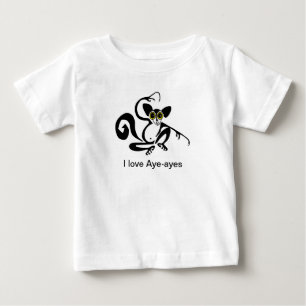 かわいい – AYE AYESが大好き – 動物グラフィック –  ベビーTシャツ