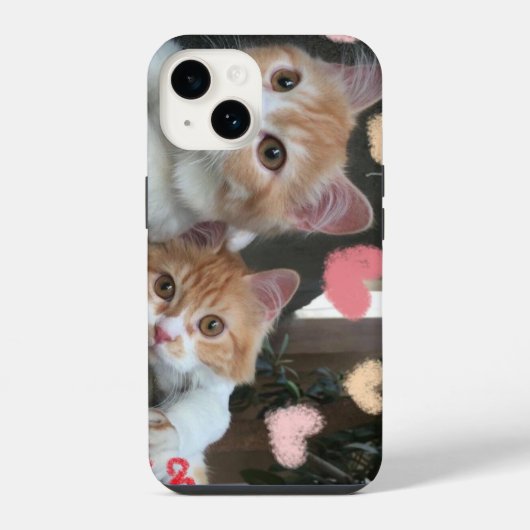 かわいい iphone  iPhoneケース (裏面)