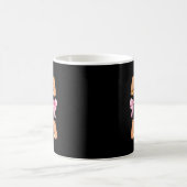かわいい Nk コケット リボン かわいい カピバラ ラバー コーヒーマグカップ (中央)