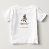 かわいい – QUOKKASが大好き – 野生生物 – 自然- ベビーTシャツ (裏面)