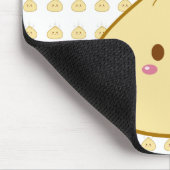 かわいい"SioPao" Meatbun Bitemark マウスパッド (コーナー)