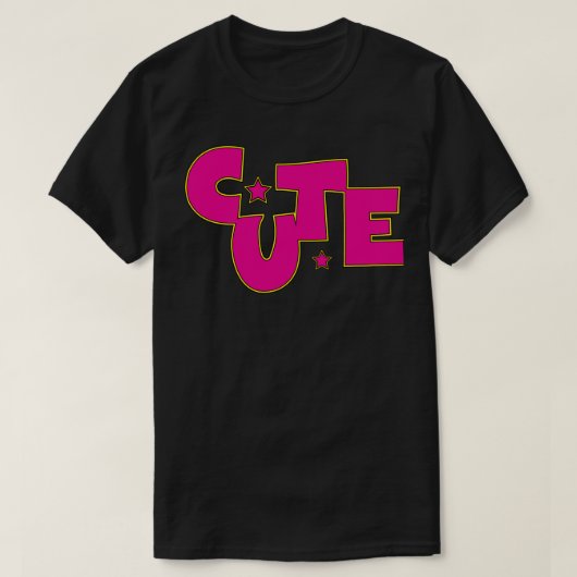 かわいい Tシャツ (デザイン正面)