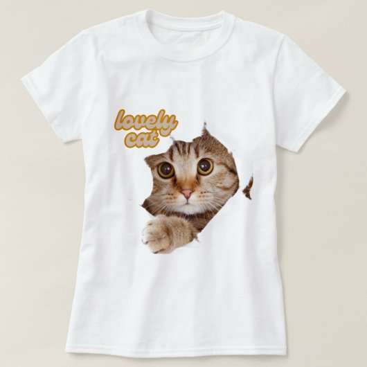 かわいい Tシャツ (デザイン正面)